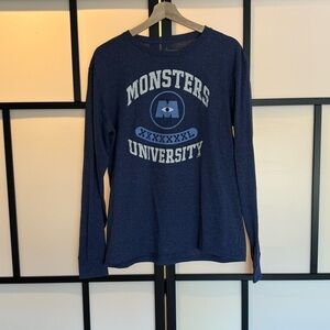 Disney Pixar Monsters University long sleeve graphic shirt. Size small